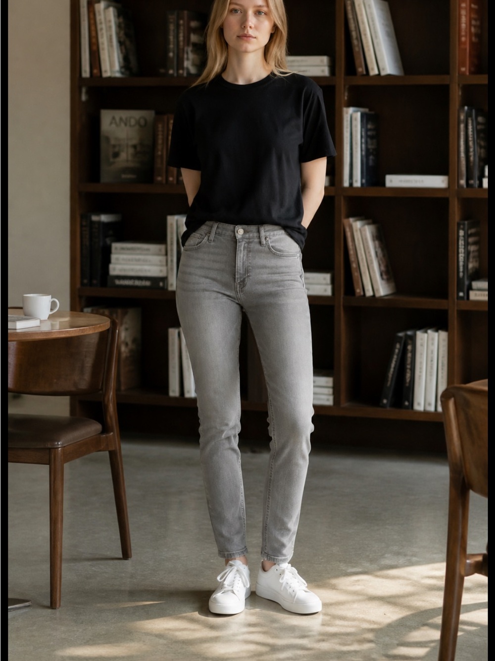 Ag Adriano Goldschmied Skinny Jeans in Gray
